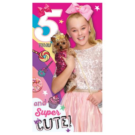JoJo Siwa 5 Today 5th Birthday Card £2.10